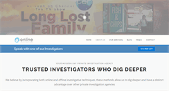 Desktop Screenshot of onlineinvestigations.com.au