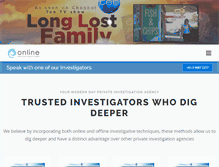 Tablet Screenshot of onlineinvestigations.com.au